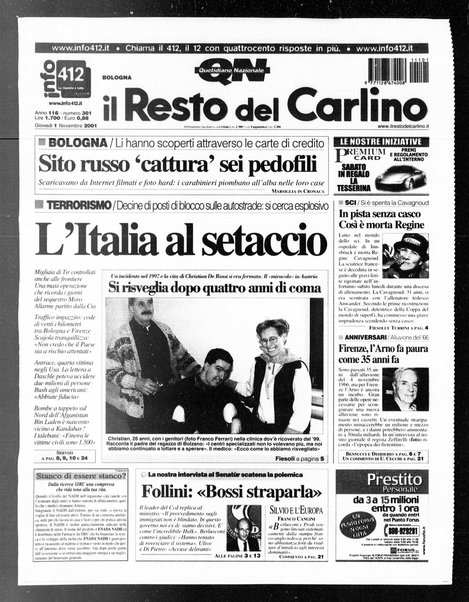 Il Resto del Carlino : giornale dell'Emilia